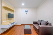 Common Space Homey and Cozy Living 2BR Sentul Tower Apartment By Travelio