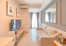 Common Space 3 Homey and Good Choice 2BR Apartment Tamansari Iswara By Travelio