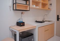 Common Space 4 Good Furnished and Homey Studio at Tokyo Riverside PIK 2 Apartment By Travelio