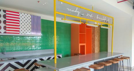 ล็อบบี้ 2 Minimalist and Best Homey Studio at Dave Apartment By Travelio