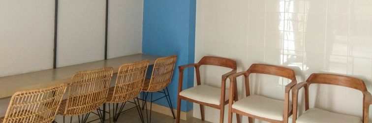 ล็อบบี้ Minimalist and Best Homey Studio at Dave Apartment By Travelio