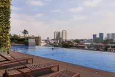 Lobby Restful and Best Studio Apartment Springwood Residence Tangerang By Travelio