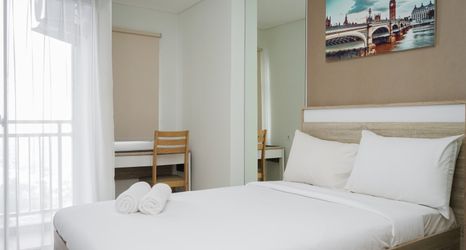 Bedroom 2 Comfort Living and Nice Studio Apartment at Springwood Residence Tangerang By Travelio