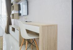 Bedroom 4 Tidy and Cozy Studio Apartment at Springwood Residence Tangerang By Travelio