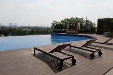 ล็อบบี้ Cozy and Enjoy Studio Apartment at Springwood Residence Tangerang By Travelio