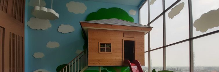 ล็อบบี้ Minimalist and Comfort 2BR Apartment Springwood Residence By Travelio