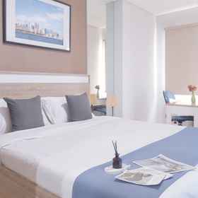 Bedroom 1 Comfy and Modern Studio Apartment Springwood Residence Tangerang By Travelio, Hotel Sektor 1D Gading Serpong