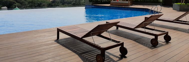 Lobi Homey and Good Deal 1BR Apartment Springwood Residence Tangerang By Travelio