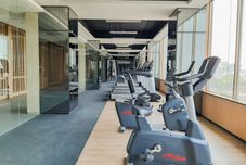 피트니스 센터 Cozy Studio Springwood Residence Tangerang Apartment By Travelio
