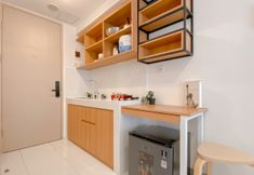 Lobby 2 Minimalistic Comfort Studio at Tokyo Riverside PIK 2 Apartment By Travelio