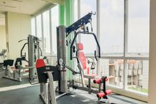 Fitness Center Homey and Simply Studio Room Apartment B Residence By Travelio