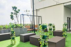 Lobby Homey and Simply Studio Room Apartment B Residence By Travelio