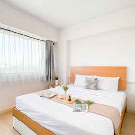 Bedroom 1 Comfy Stay 2BR Apartment at Meikarta By Travelio, Dinas Kependudukan dan Catatan Sipil Kabupaten Bekasi 1 Hotels