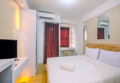 Bedroom Best Choice and Homey Studio Apartment Transpark Cibubur By Travelio