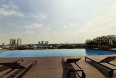 Lobby Relaxing and Elegant Studio Apartment at Springwood Residence By Travelio