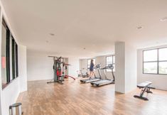 健身中心 7 Restful and Cozy 1BR without Living Room Apartment The Alton By Travelio