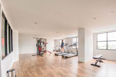 健身中心 Restful and Cozy 1BR without Living Room Apartment The Alton By Travelio