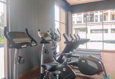 Fitness Center 6 Homey and Compact Studio Apartment at Transpark Cibubur By Travelio