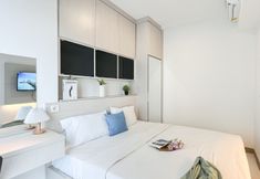 Bedroom 4 Spacious Combined and Nice 2BR at Tokyo Riverside PIK 2 Apartment By Travelio