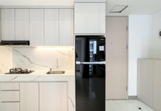 Common Space 7 Spacious Combined and Nice 2BR at Tokyo Riverside PIK 2 Apartment By Travelio