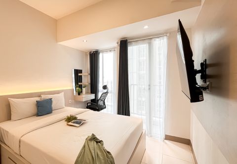 Bedroom Spacious Combined and Nice 2BR at Tokyo Riverside PIK 2 Apartment By Travelio