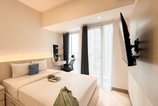 Bedroom Spacious Combined and Nice 2BR at Tokyo Riverside PIK 2 Apartment By Travelio