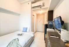 Bedroom 4 Relaxing and Good Furnished Studio at Tokyo Riverside PIK 2 Apartment By Travelio