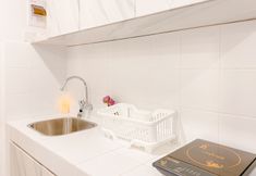 Common Space 5 Enjoy Living and Minimalist Studio at Tokyo Riverside PIK 2 Apartment By Travelio
