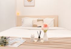 Kamar Tidur 2 Enjoy Living and Minimalist Studio at Tokyo Riverside PIK 2 Apartment By Travelio