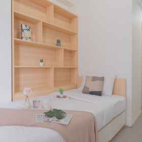 Exterior / Building 1 Minimalist and Restful Studio Room Tokyo Riverside PIK 2 Apartment By Travelio, Kart.inc at Entertainment District PIK 2 Hotels