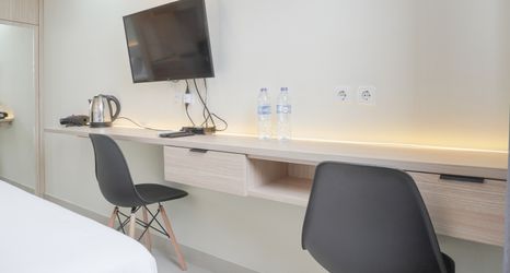 Others 2 Cozy Studio Apartment at 32th Floor Evenciio Margonda By Travelio