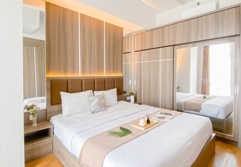 卧室 Cozy and Best 1BR Apartment at Vasanta Innopark By Travelio