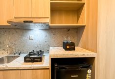 Lobby 5 Fully Furnished Studio Room Apartment at Ciputra World 2 By Travelio
