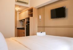 Bedroom 3 Enjoy Living and Comfy Studio Room Tokyo Riverside PIK 2 Apartment By Travelio