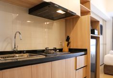 Common Space 6 Enjoy Living and Comfy Studio Room Tokyo Riverside PIK 2 Apartment By Travelio