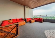 Lobby 7 Cozy and Good Choice Studio at Tamansari Iswara Apartment By Travelio