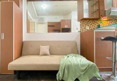 Lobby 4 Elegant and Good Choice 2BR at Green Pramuka City Apartment By Travelio