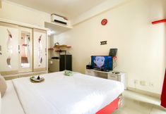 Bedroom 4 Modern Look Studio Apartment at Signature Park Grande By Travelio