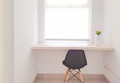 Bedroom 7 Cozy Living Studio Room Apartment at Serpong Garden By Travelio