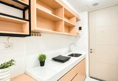 Common Space 5 Enjoy Living and Good Studio at Tokyo Riverside PIK 2 Apartment By Travelio