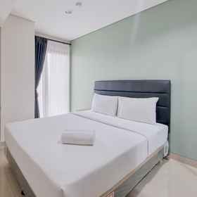Bedroom 1 Simply Look and Tidy 1BR Apartment Patraland Amarta By Travelio, Warung Bu Trimah Hotels