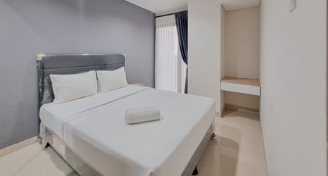 臥室 2 Minimalist and Simply 1BR at Patraland Amarta Apartment By Travelio