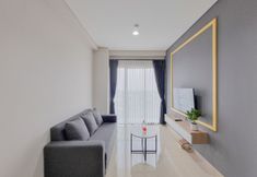 Lobby 2 Well Furnished and Nice 1BR at Patraland Amarta Apartment By Travelio