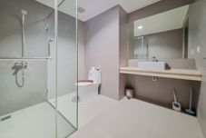 In-room Bathroom Well Furnished and Nice 1BR at Patraland Amarta Apartment By Travelio