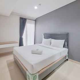 Bedroom 1 Spacious 1BR at Apartment Patraland Amarta By Travelio, Warung Bu Trimah Hotels