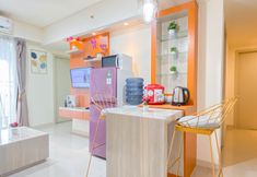 Common Space 3 Tidy and Comfort 2BR with Extra Room Apartment Meikarta By Travelio