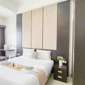 Bedroom 1 Urban Modern Studio Oasis Apartment Cikarang By Travelio, CEMPAKA JAYA SAMPOERNA RESIDENCE 酒店