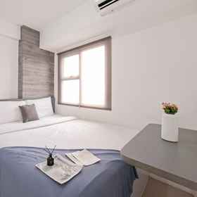 Bedroom 1 Modern and Minimalist 2BR at Urbantown Serpong Apartment By Travelio, Kost Putri Griyo Asri Setu Tangerang Selatan Hotels