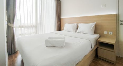 Bedroom 2 Best View 1BR at Landmark Residence Bandung Apartment By Travelio