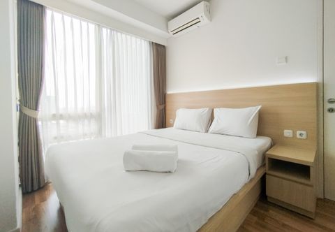 Bedroom Best View 1BR at Landmark Residence Bandung Apartment By Travelio